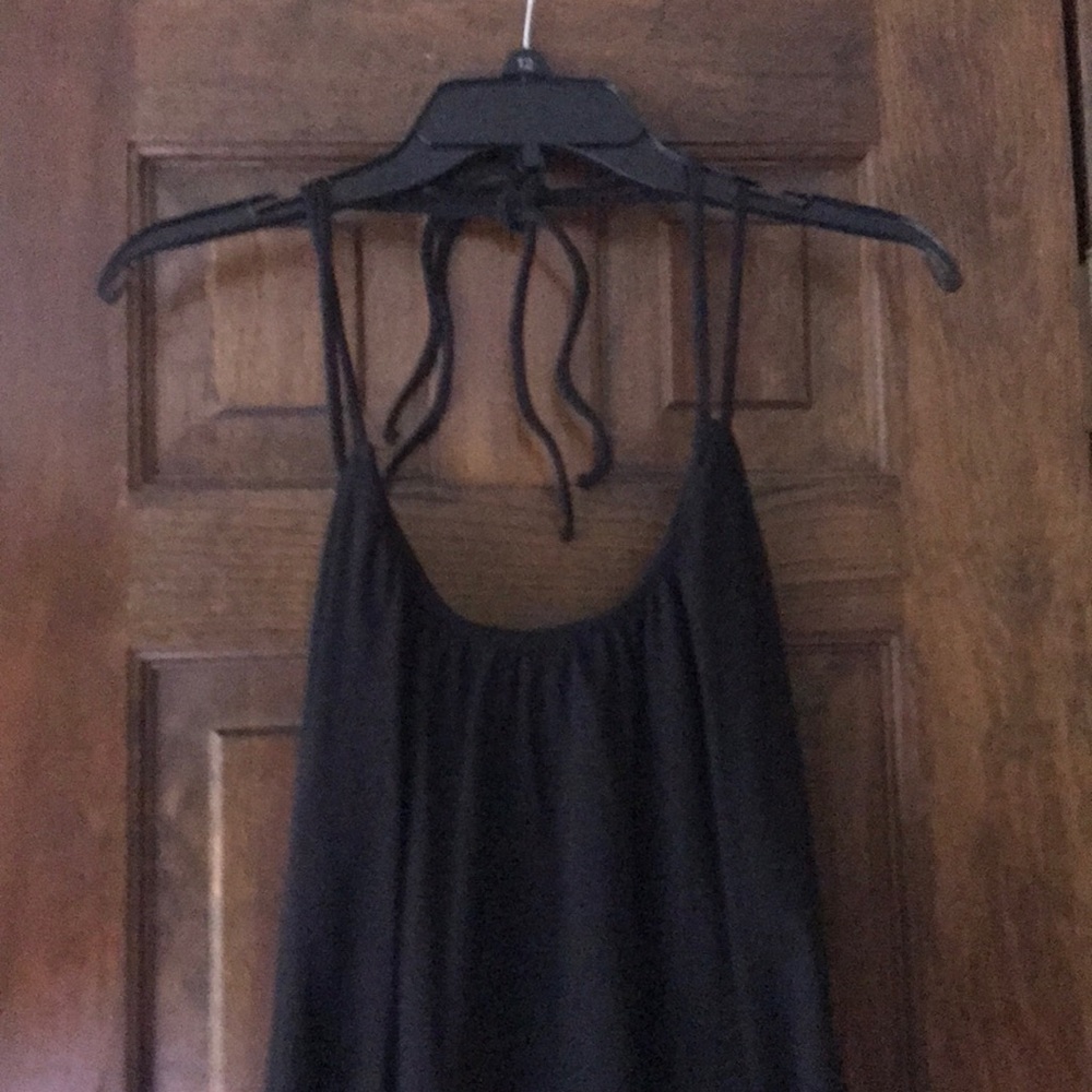 VS Bratop short black dress